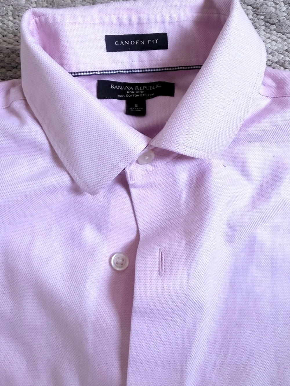 Banana Republic Light Pink Men's Dress Shirt